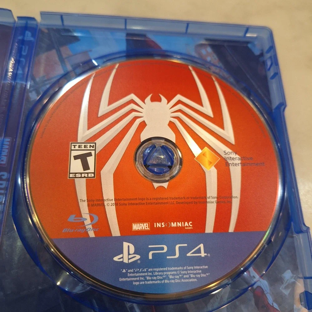 Sony Marvel Spider-Man Video Game‎ PS4 Action Adventure Insomniac Games Untested
